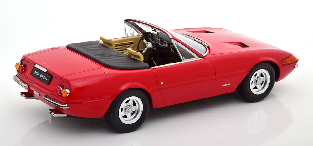 KK-Scale 1:18 - Ferrari 365 GTS/4 Daytona Cabrio 2.Serie 1971 Rood