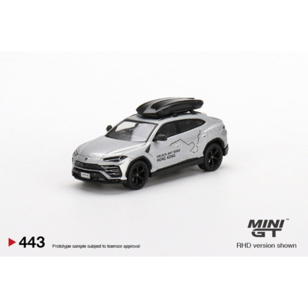 MiniGT - 1/64 LAMBORGHINI URUS UNLOCK ANY ROAD HONG KONG EXCLUSIVE (RHD)