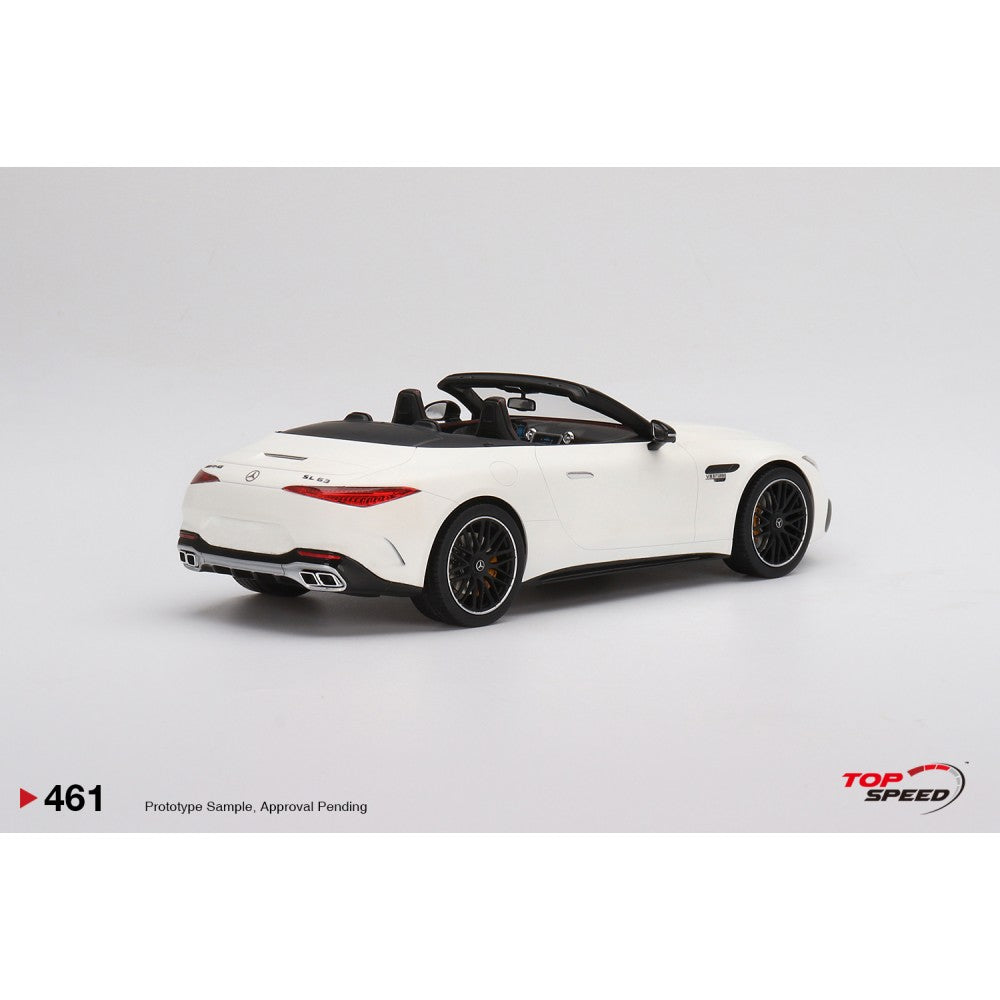 Top Speed Models - Mercedes-AMG SL 63 White 1:18