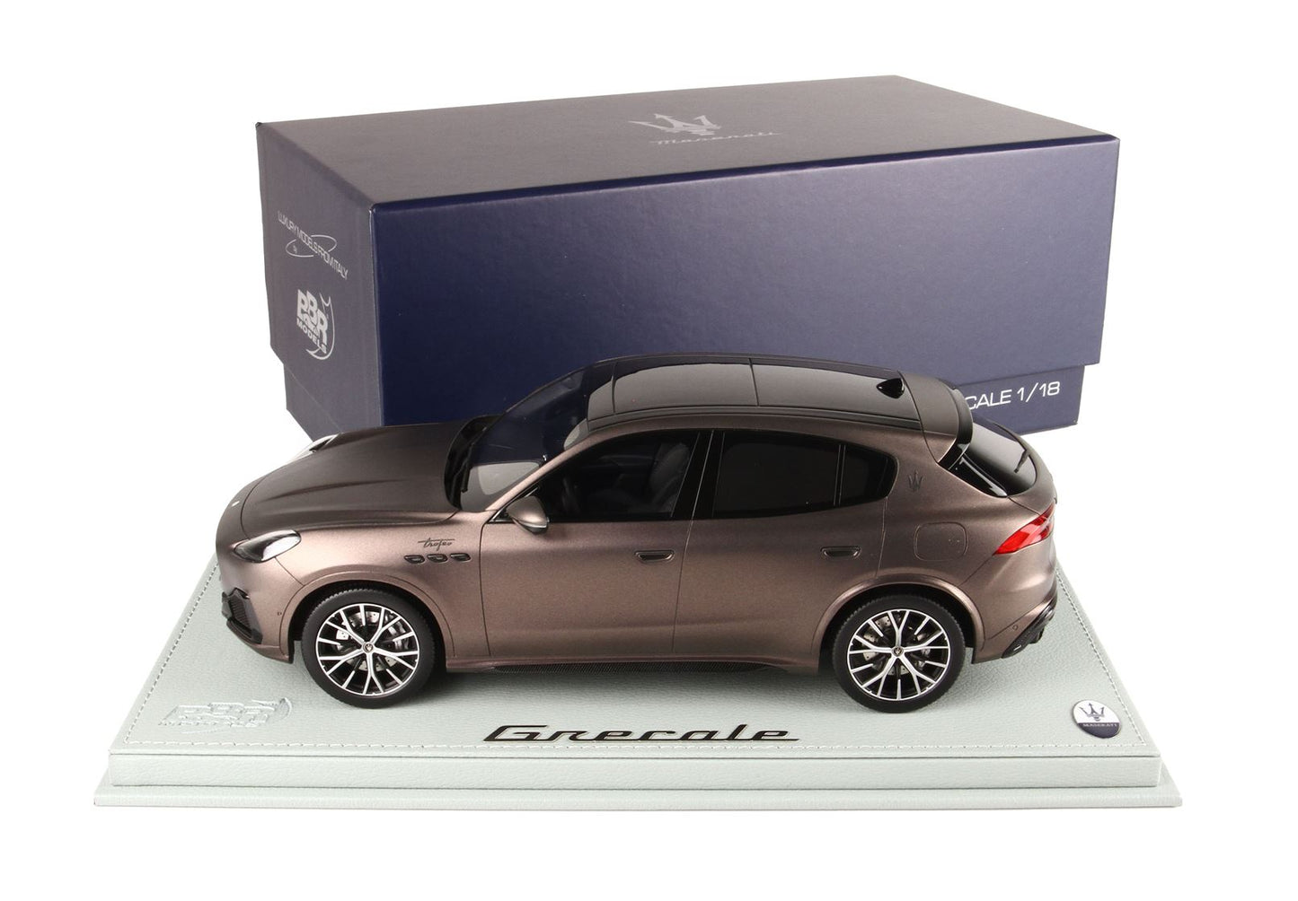 BBR Model 1:18 - Maserati Grecale Trofeo 2022 Metallic Matt Bronze