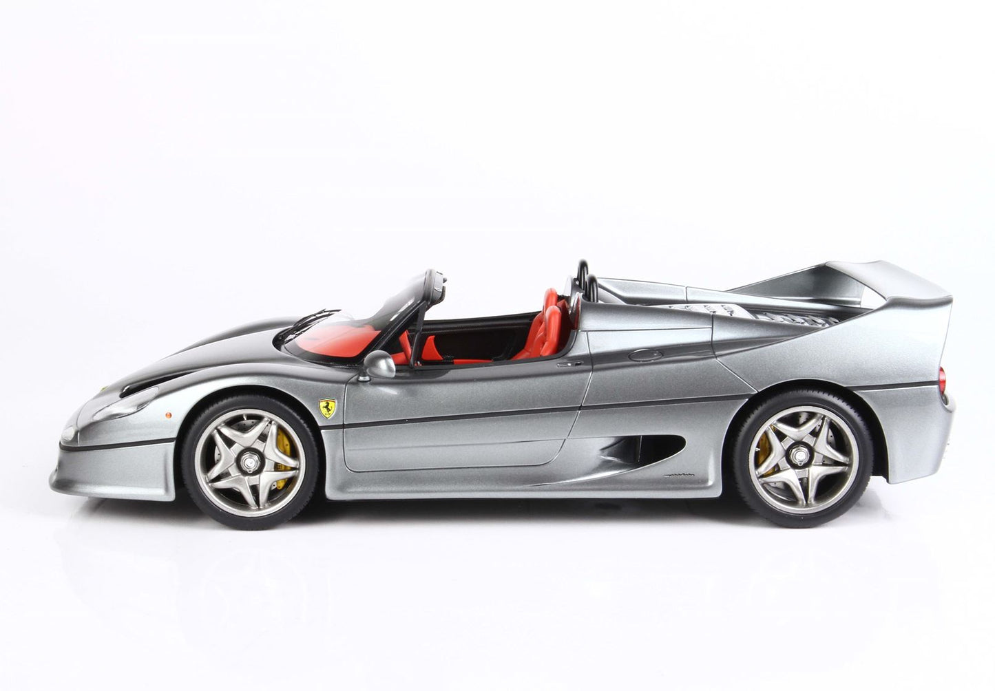 BBR Model 1:18 - Ferrari F50 Coupe 1995 Spider Version Metallic Iron Grey
