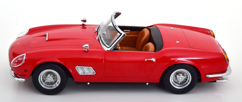 KK-Scale 1:18 - Ferrari 250 GT California Spyder US Version Hardtop 1960 Rood