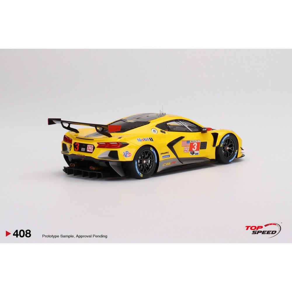 Top Speed Model - Chevrolet Corvette C8.R #3 Corvette Racing 2022 IMSA Sebring 12 Hrs GTD PRO Winner 1:18