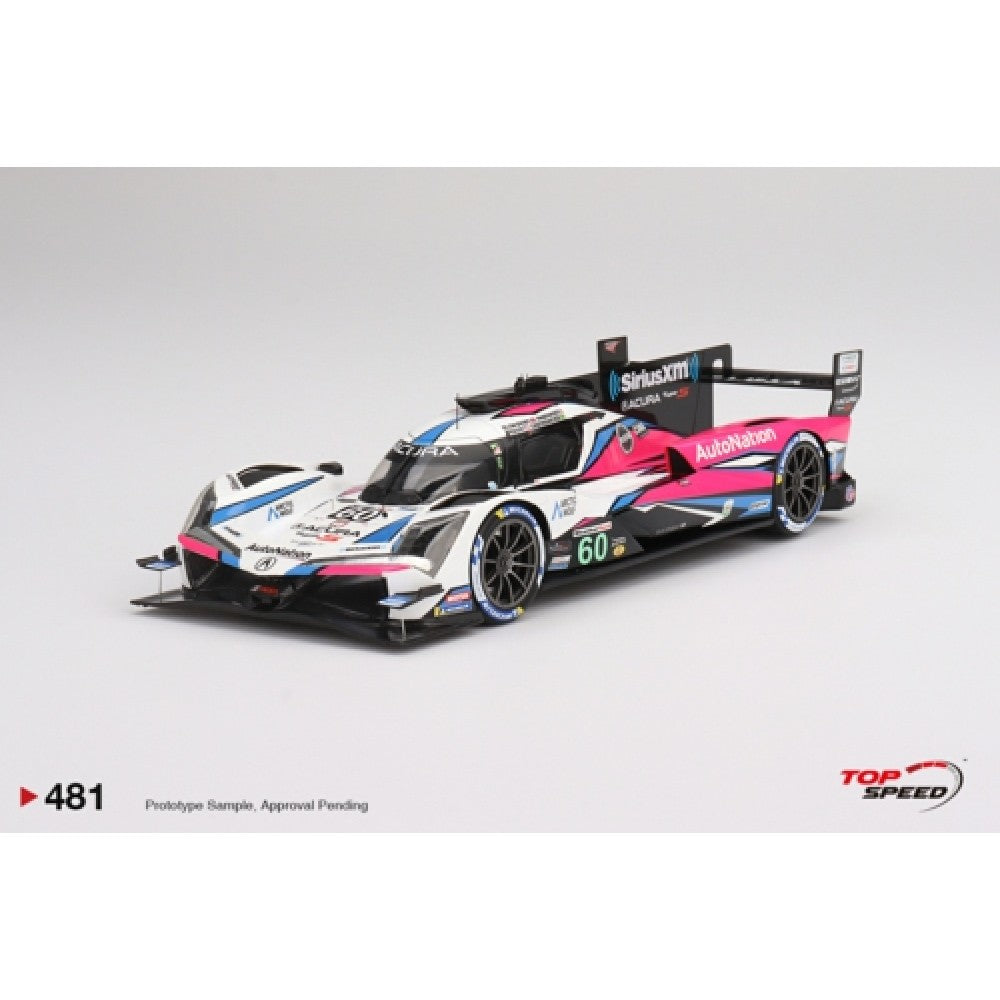 Top Speed Model - Acura ARX-06 GTP #60 Meyer Shank Racing 2023 IMSA Daytona 24 Hrs Winner 1:18