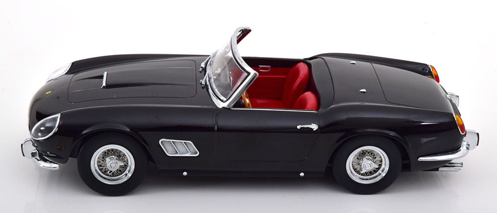 KK-Scale 1:18 - Ferrari 250 GT California Spyder 1960 Zwart