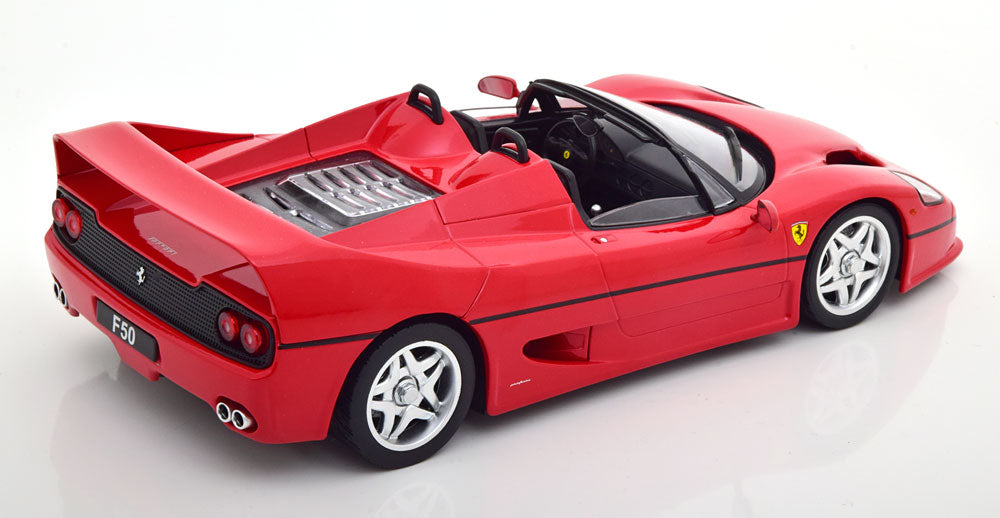 KK-Scale 1:18 - Ferrari F50 1995 Cabrio Rood