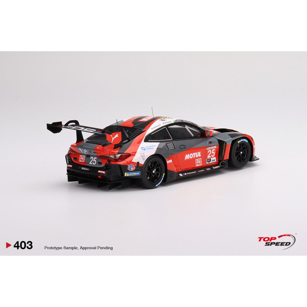Top Speed Model - BMW M4 GT3 #25 2022 IMSA Daytona 24 Hrs 1:18