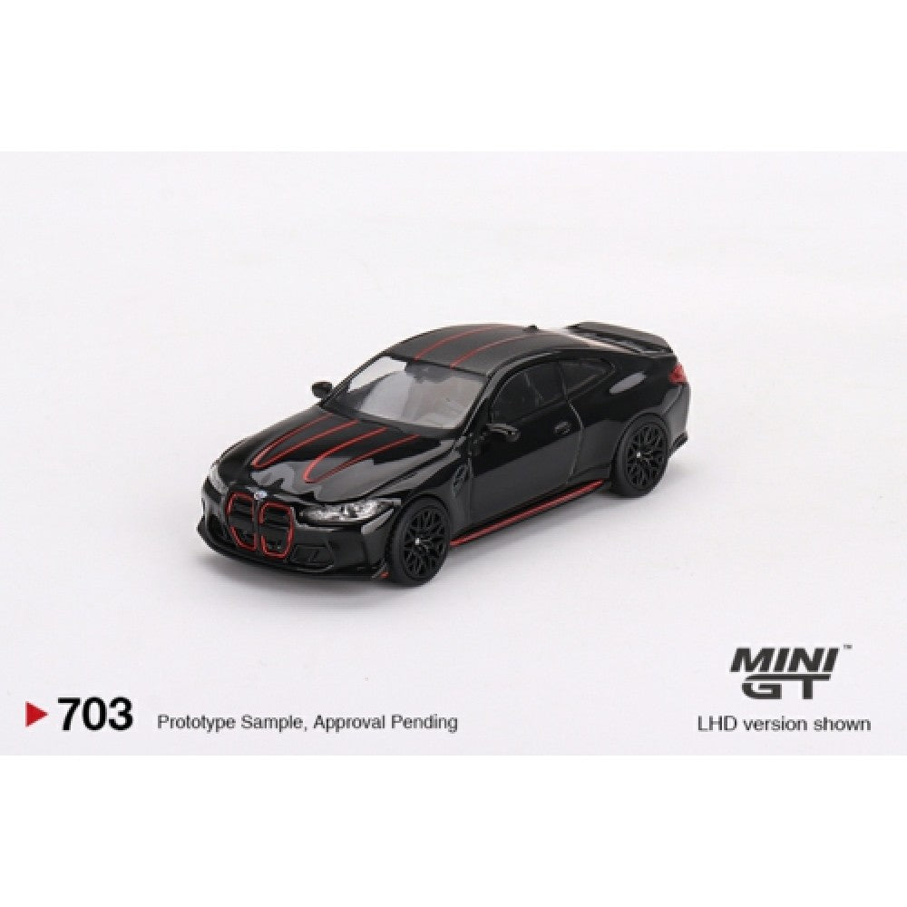 MiniGT - 1/64 BMW M4 CSL BLACK SAPPHIRE (LHD)