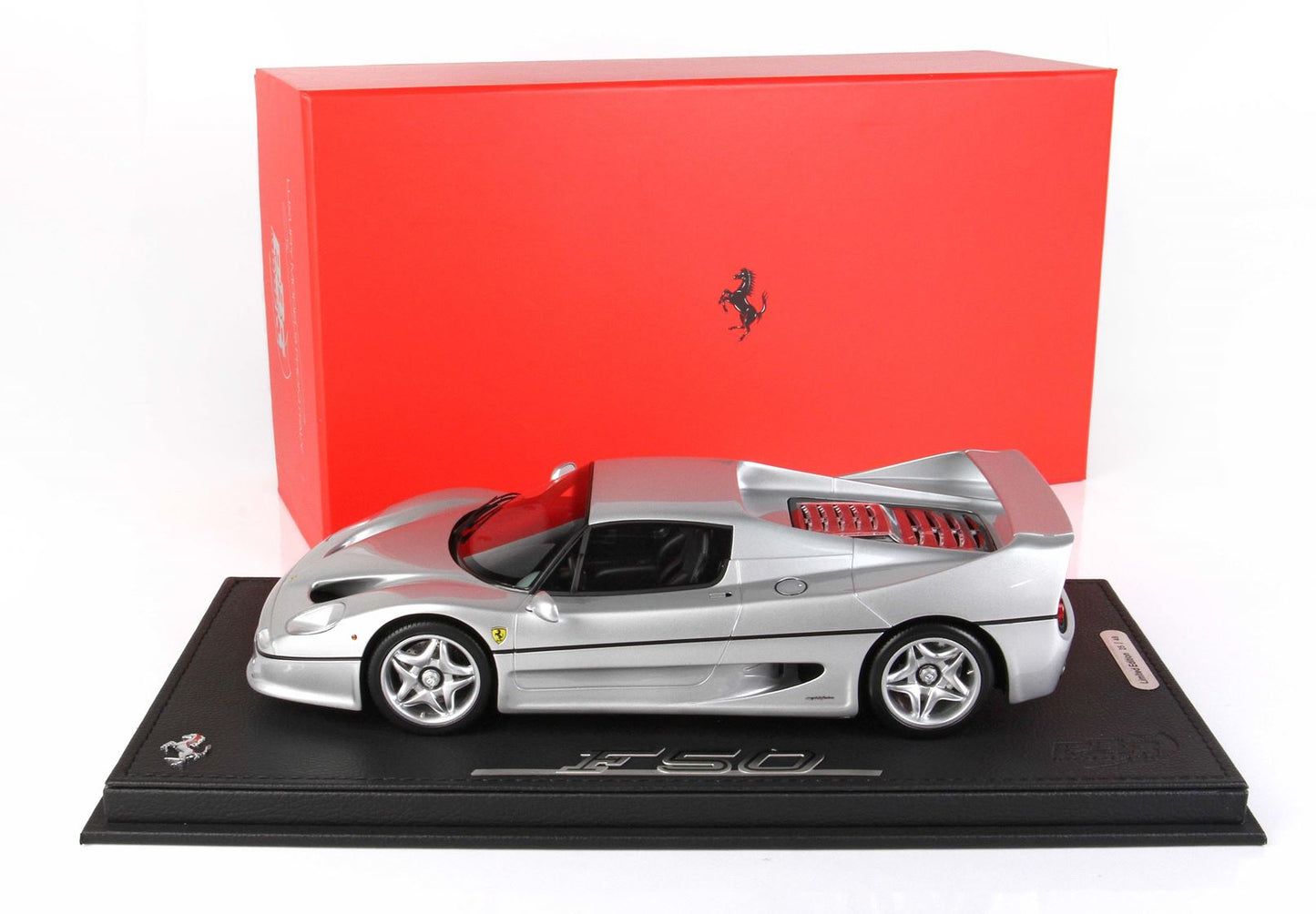 BBR Model 1:18 - Ferrari F50 Coupe 1995 Argento Nurburgring 101/C