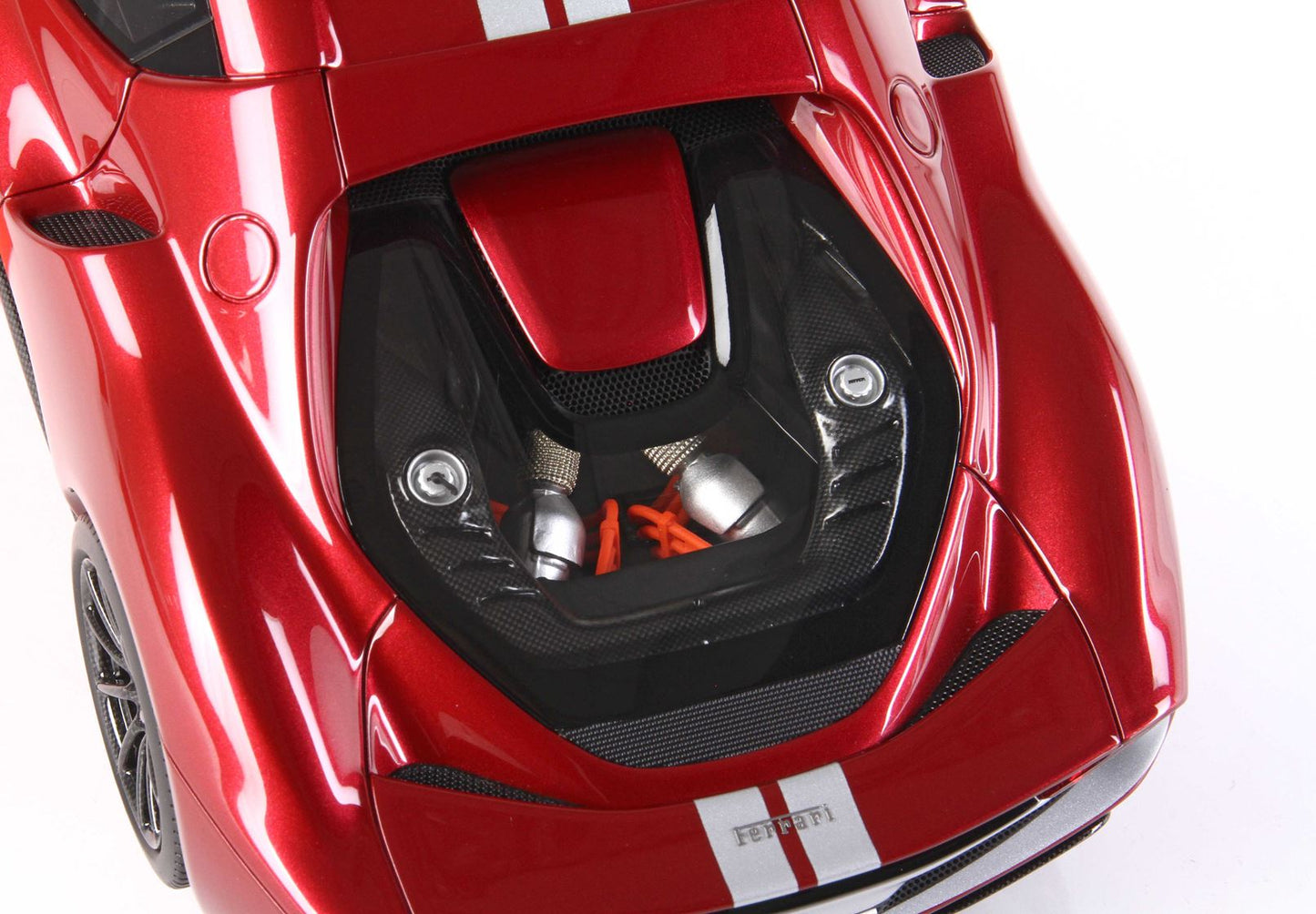 BBR Model 1:18 - Ferrari 296 Assetto Fiorano Metallic Red Fiorano