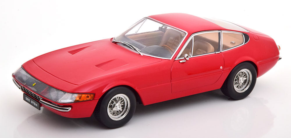 KK-Scale 1:18 - Ferrari 365 GTB Daytona Coupe 1.Serie 1969 Rood