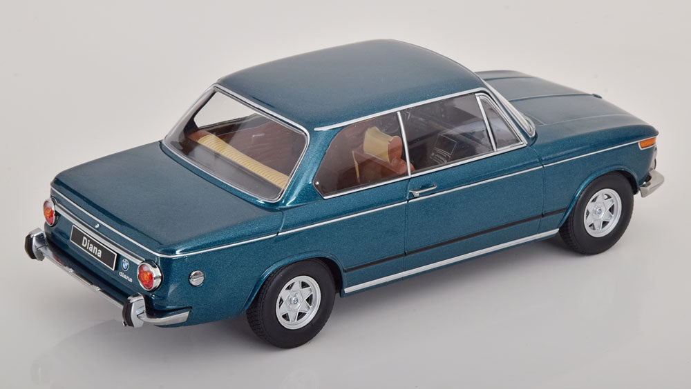 KK-Scale 1:18 - BMW 2002 ti Diana 1970 turgoise metallic