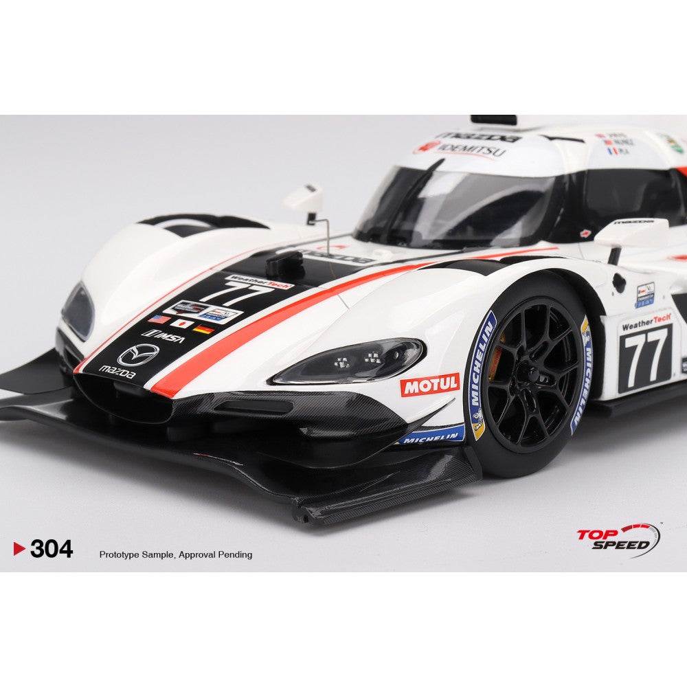 Top Speed Model - Mazda RT24-P DPi #77 2020 IMSA Daytona 24 Hrs 2nd Place 1:18