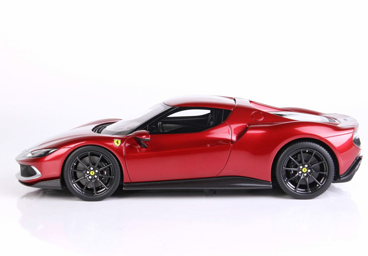 BBR Model 1:18 - Ferrari 296 Assetto Fiorano Metallic Red Fiorano
