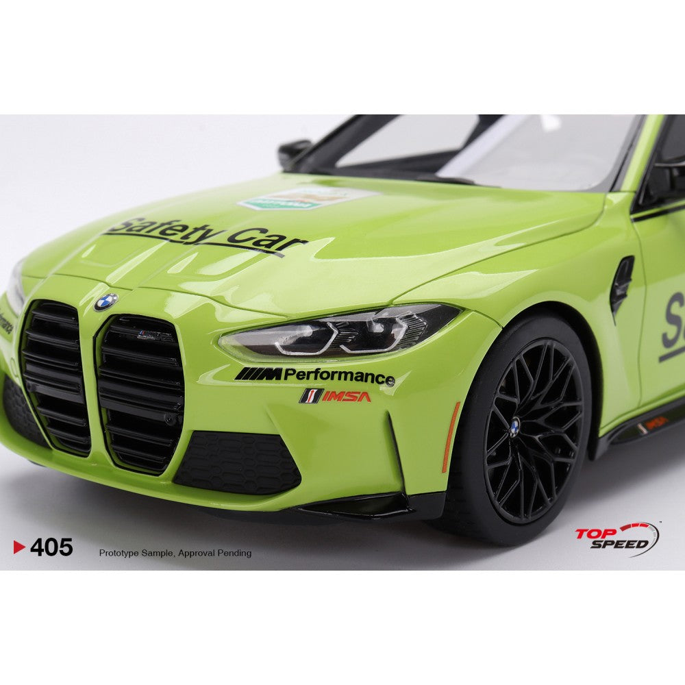 Top Speed Model - BMW M4 Safety Car 2022 Daytona 24 Hrs 1:18
