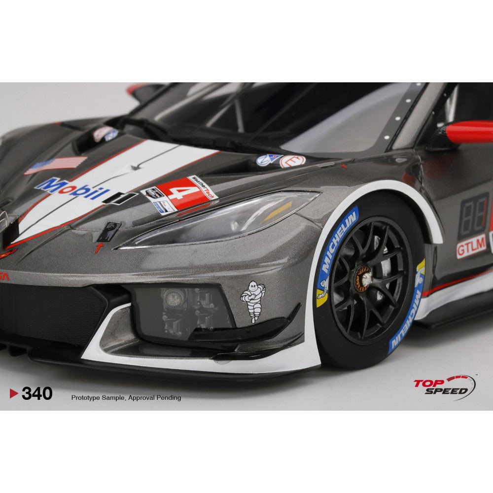 Top Speed Model - Chevrolet Corvette C8.R #4 2021 IMSA Sebring 12 Hrs 1:18