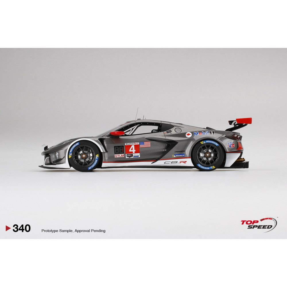 Top Speed Model - Chevrolet Corvette C8.R #4 2021 IMSA Sebring 12 Hrs 1:18