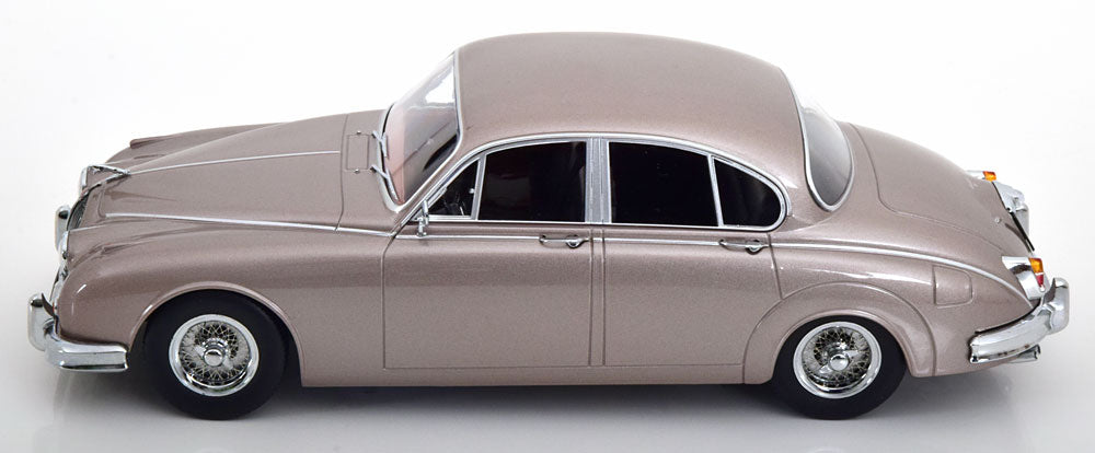 KK-Scale 1:18 - Jaguar MK II 3.8 LHD 1959 Pearl Zilver