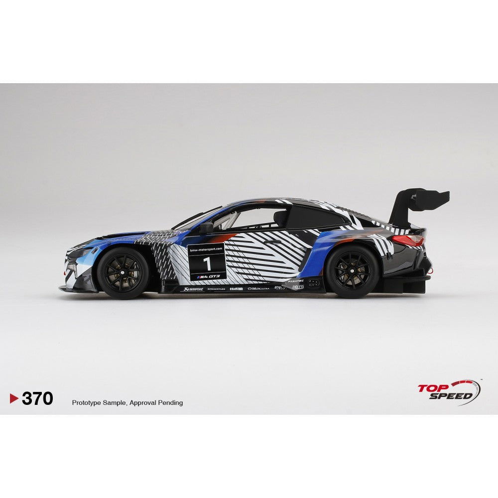 Top Speed Model - BMW M4 GT3 Test Car ver 1 1:18