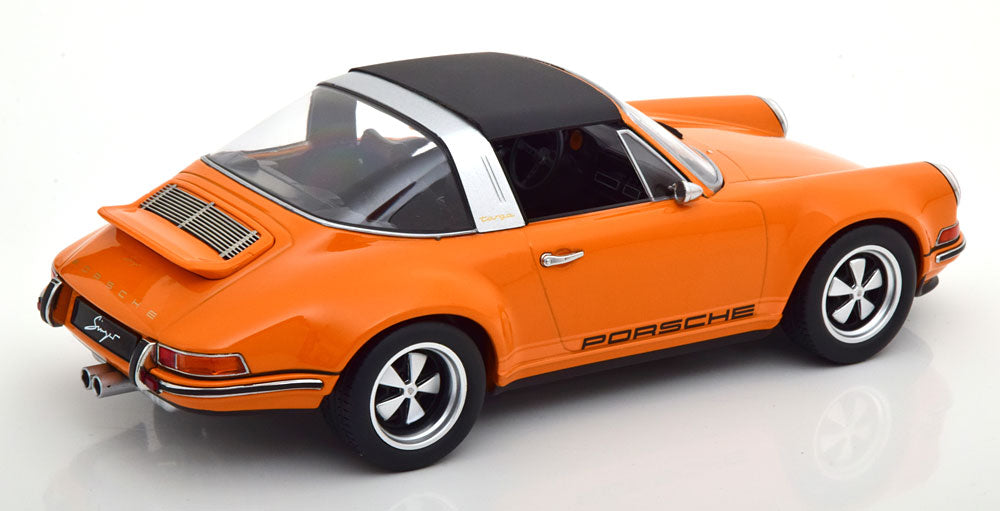 KK-Scale 1:18 - Porsche 911 Targa Singer Oranje
