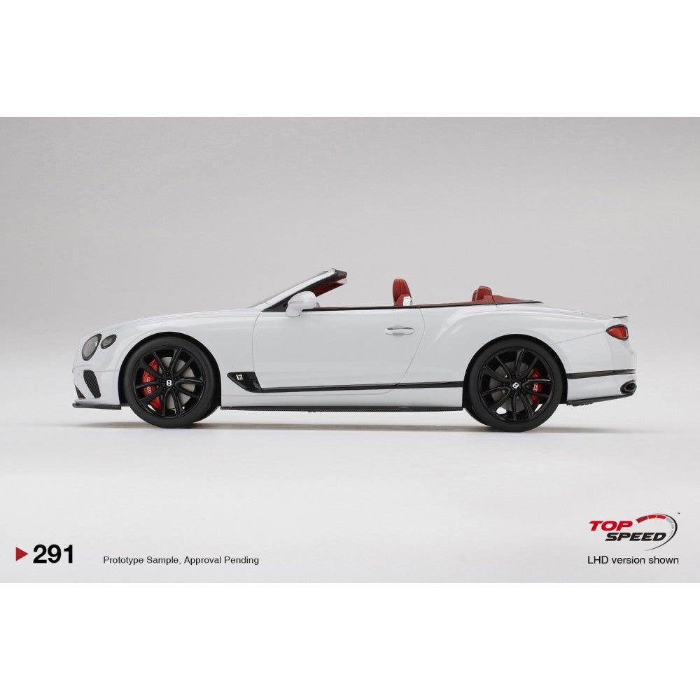 Top Speed Model - Bentley Continental GT Convertible Ice 1:18