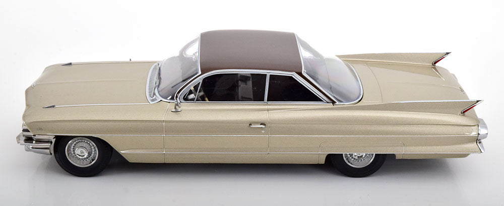 KK-Scale 1:18 - Cadillac Series 62 Coupe DeVille 1961 Beige metallic