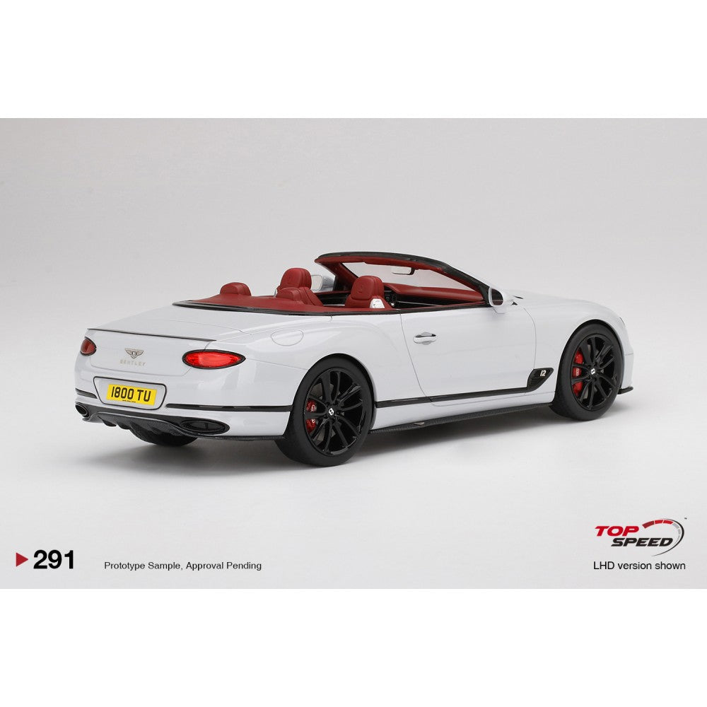 Top Speed Model - Bentley Continental GT Convertible Ice 1:18