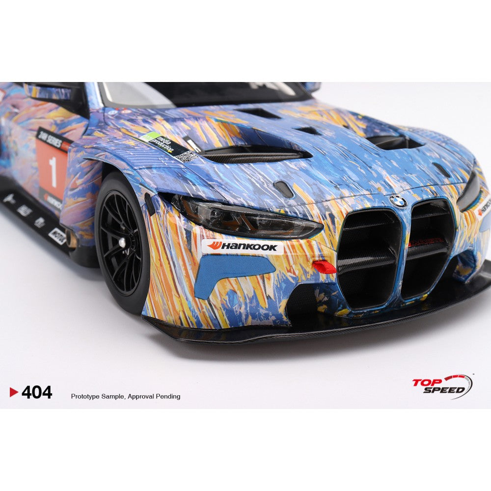 Top Speed Model - BMW M4 GT3 #25 2022 IMSA Daytona 24 Hrs 1:18