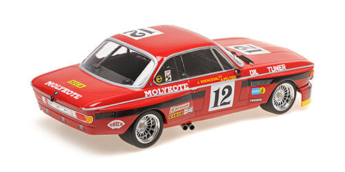 Minichamps 1:18 - BMW 3.0 CSL BMW LUIGI PELTIER/XHENCEVAL/DIEUDONNEE WINNER 24H SPA 1974