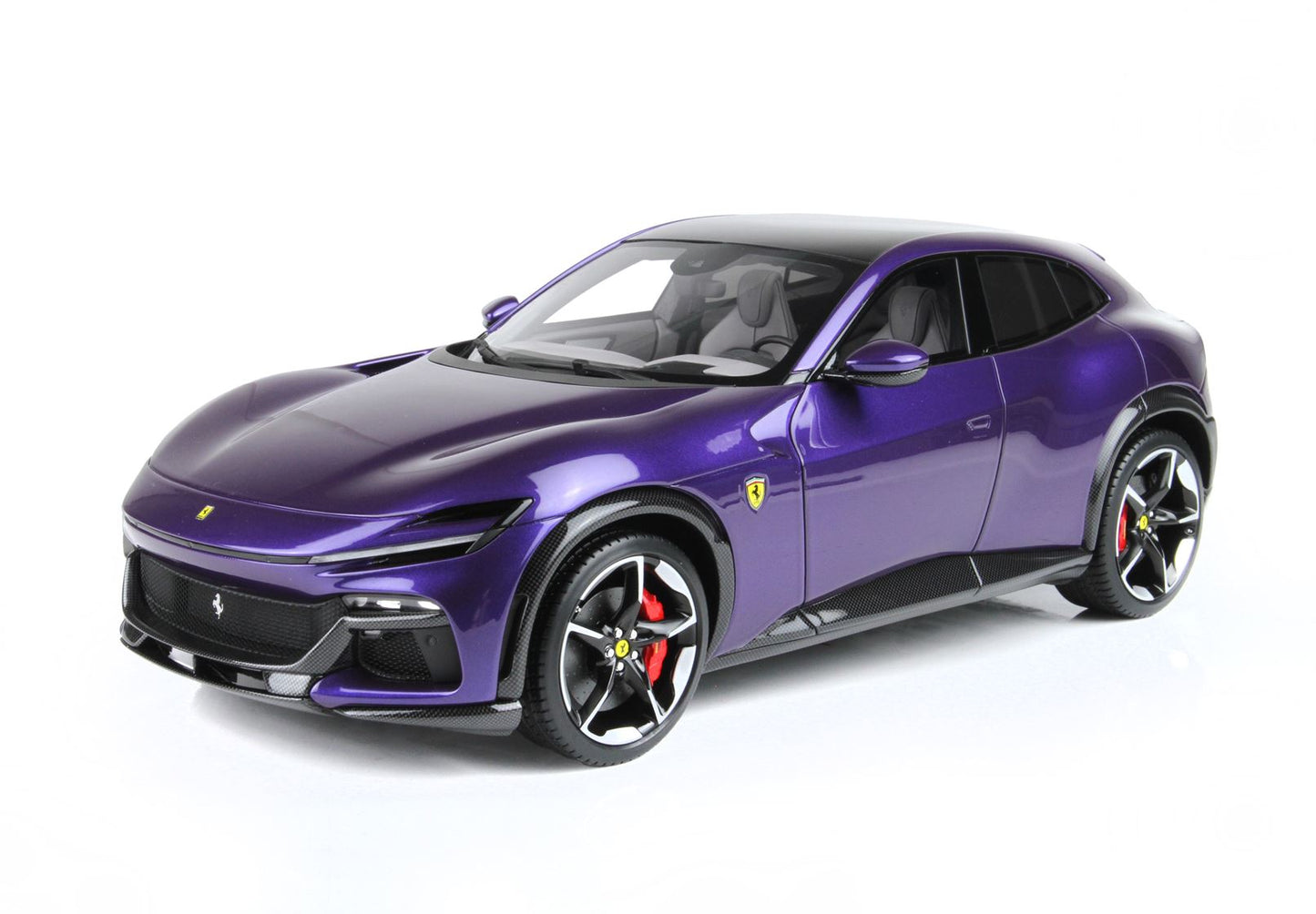 BBR Model 1:18 - Ferrari Purosangue Panoramic Roof Al Humaid Violet