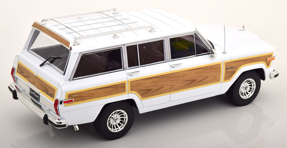KK-Scale 1:18 - Jeep Grand Wagoneer 1989 Wit