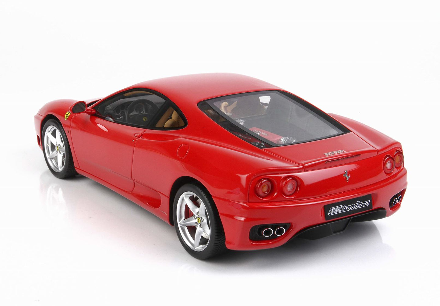 BBR Model 1:18 - Ferrari 360 Modena 1999 Rosso Corsa 322 F1 Gear Box