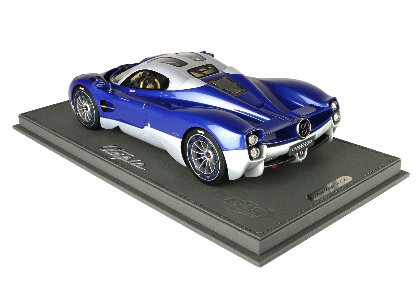 BBR Model 1:18 - Pagani Utopia M208 Blue Metallizzato