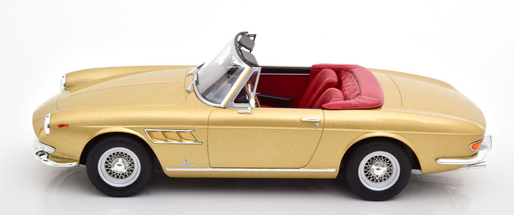 KK-Scale 1:18 - Ferrari 275 GTS Pininfarina Spyder 1964 Goud Metallic