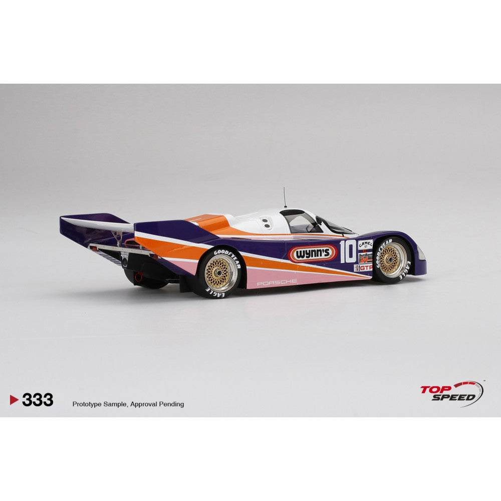 Top Speed Model - Porsche 962 #10 1987 IMSA Daytona 24 Hours 5th 1:18