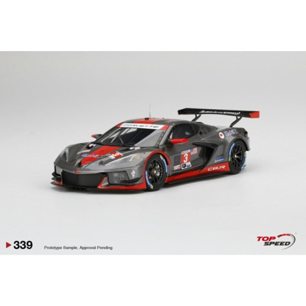 Top Speed Model - Chevrolet Corvette C8.R #3 2021 IMSA Sebring 12 Hrs 1:18