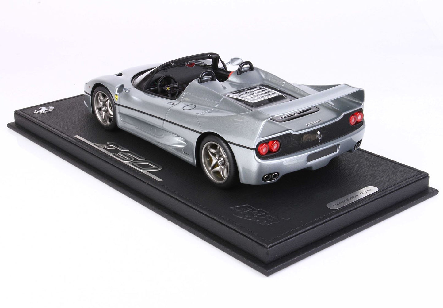 BBR Model 1:18 - Ferrari F50 Coupe 1995 Spider Version Titanium Grey 740