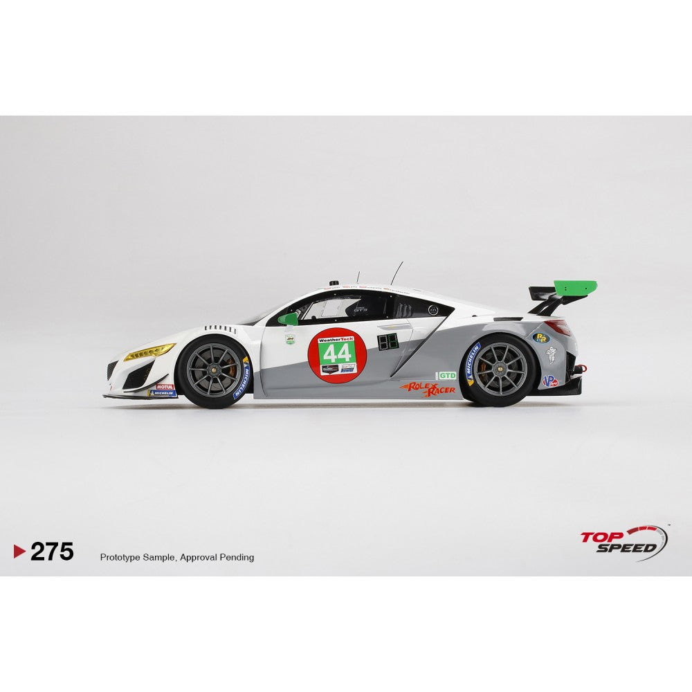 Top Speed Model - Acura NSX GT3 EVO #44 Magnus with Archangel 2021 IMSA Daytona 24 Hrs 1:18 Resin Model 1:18