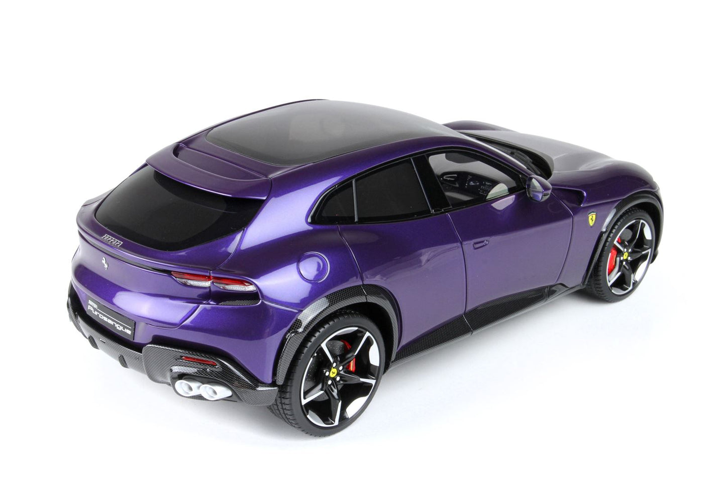 BBR Model 1:18 - Ferrari Purosangue Panoramic Roof Al Humaid Violet