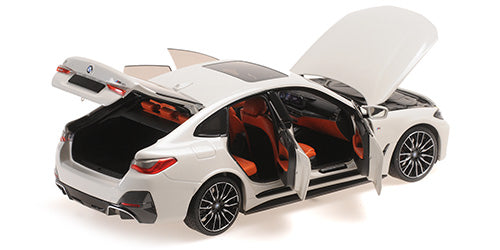 Minichamps 1:18 - BMW i4 M50 2022 WHITE METALLIC