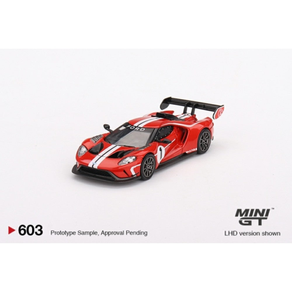 MiniGT - 1/64 FORD GT MK II NO.013 ROSSO ALPHA (LHD)