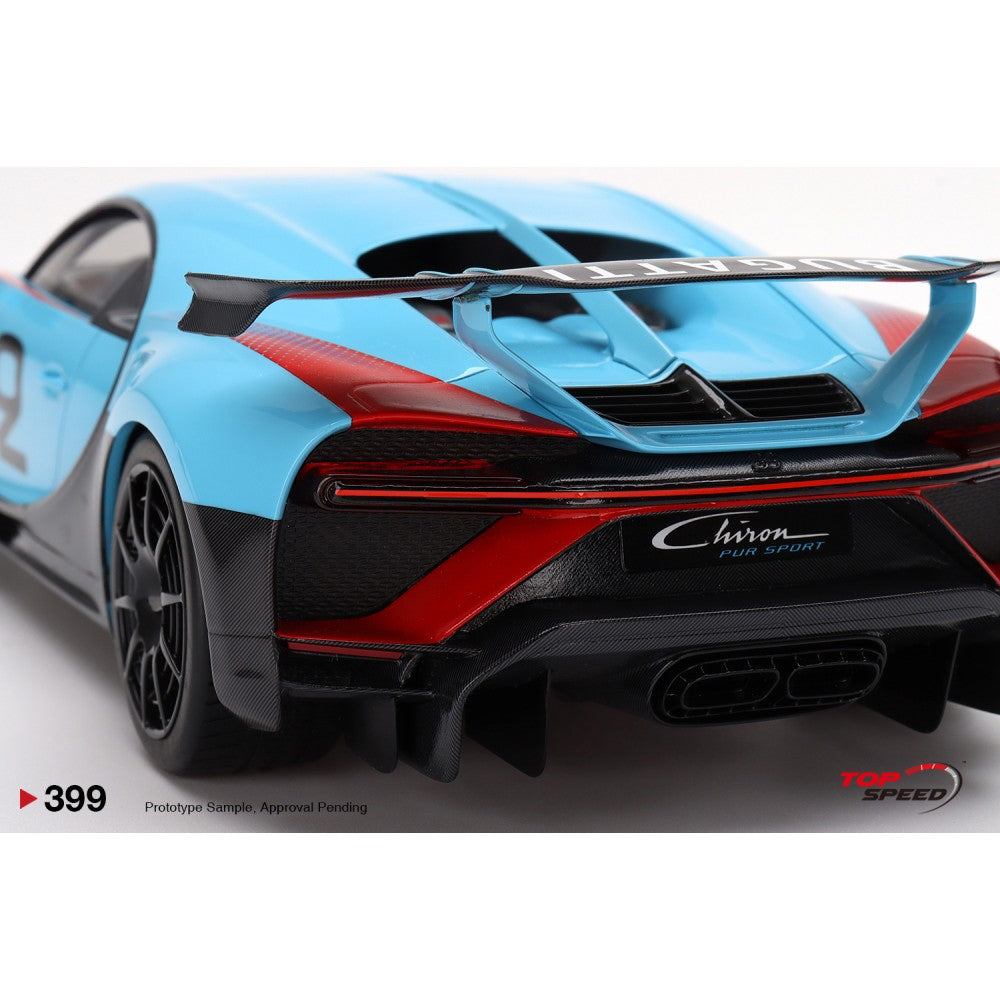 Top Speed Model - Bugatti Chiron Pur Sport 'Grand Prix' 1:18