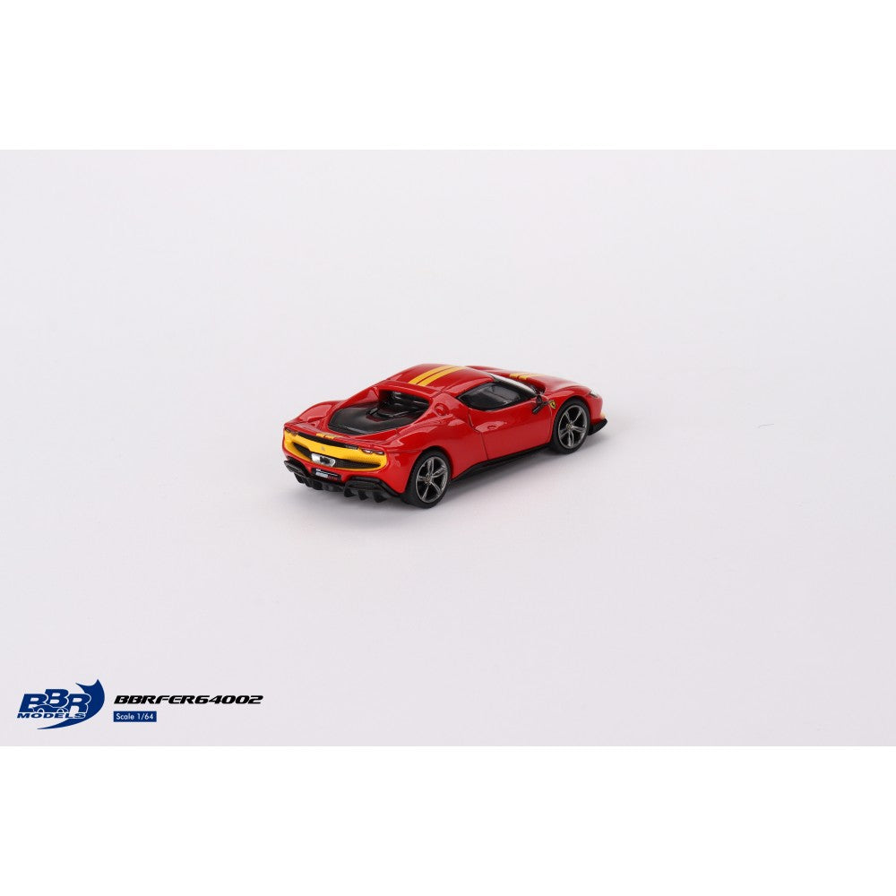 BBR 1:64 - FERRARI 296 GTB ASSETTO FIORANO ROSSO CORSA