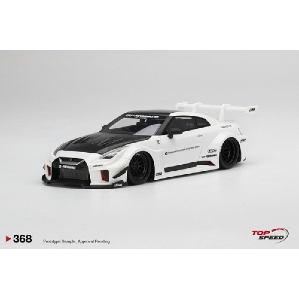 Top Speed Model - NISSAN LB-Silhouette WORKS GT 35GT-RR Ver.2 White 1:18