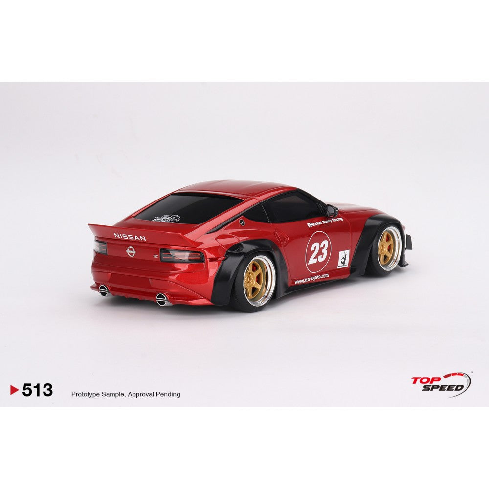 Top Speed Model - Nissan Z (RZ34) Pandem Passion Red 1:18