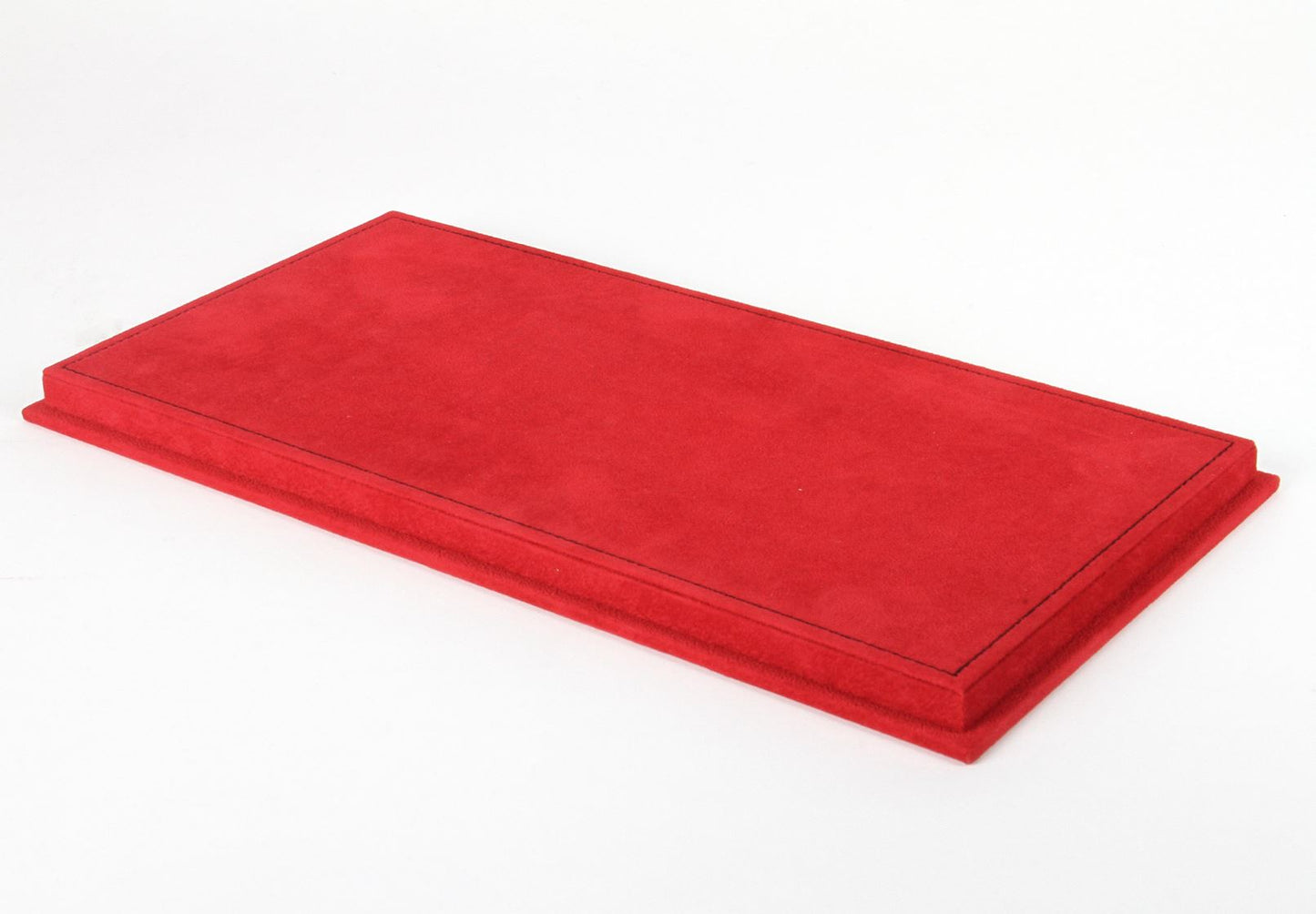 BBR Model 1:18 - Display Case With Red Alcantara Base Black Stitching