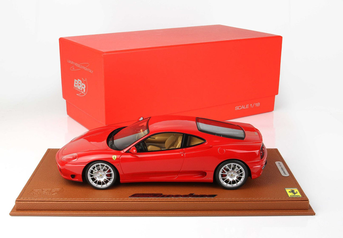 BBR Model 1:18 - Ferrari 360 Modena 1999 Red Corsa 322
