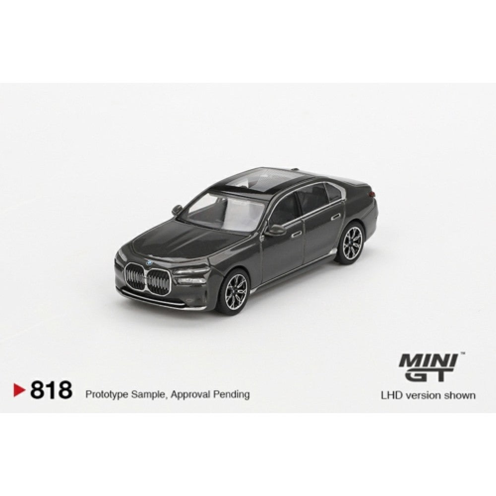 MiniGT - 1/64 BMW I7 XDRIVE60 DRAVIT GREY (LHD) BLISTER PACKAGING