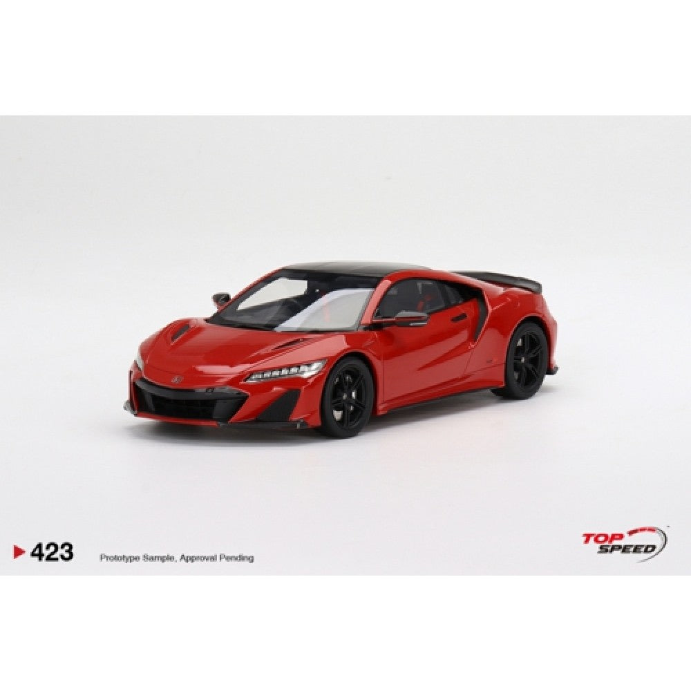 Top Speed Model - Honda NSX Type S 2022 Gotham Gray Matte 1:18