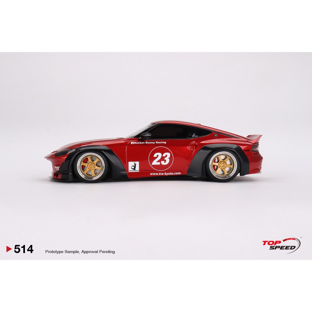 Top Speed Model - Nissan Fairlady Z (RZ34) Pandem Passion Red 1:18